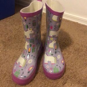Kids rain/garden boots, Unicorns!